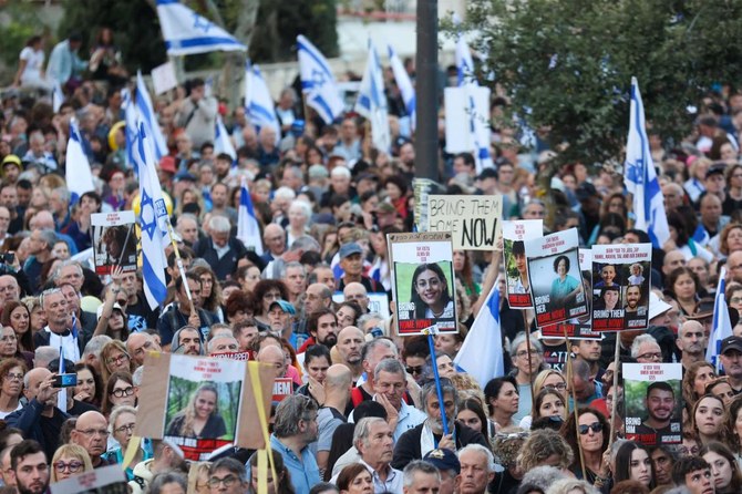‘Bring them home’: marching for days, families of Gaza hostages reach Jerusalem