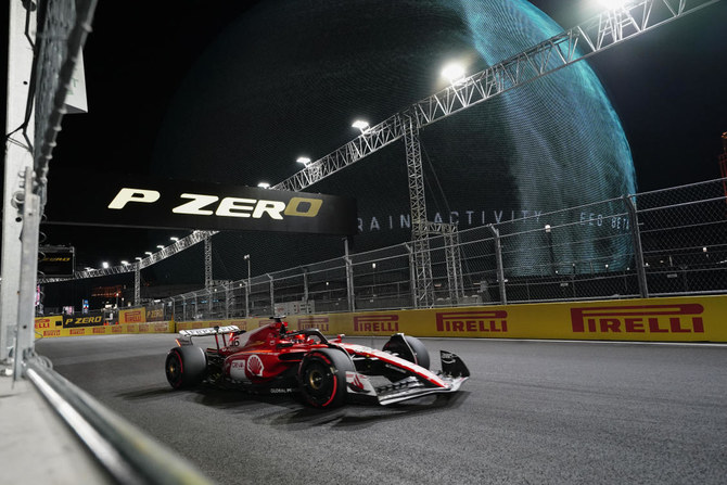 Ferrari’s Leclerc takes pole position for Las Vegas Grand Prix