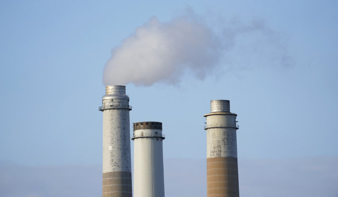 AES Indiana Petersburg Generating Station, a coal-fired power plant, operates in Petersburg, Ind., on Wednesday, Oct. 25, 2023. 