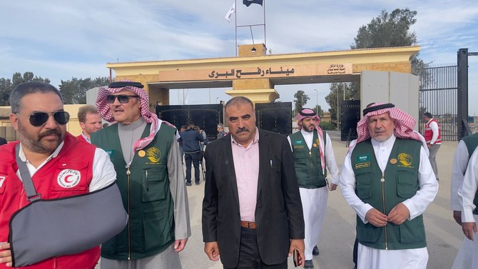 Saudi specialists launch aid convoy into Gaza