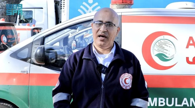 Palestinian Red Crescent official thanks Saudi Arabia for humanitarian aid in Gaza