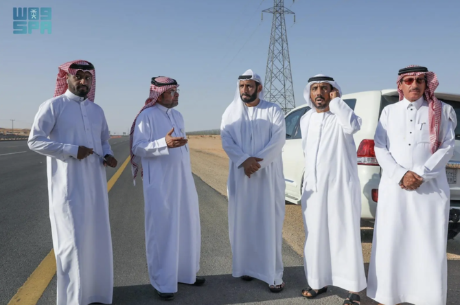 Arab Cycling Federation delegation in Saudi Arabia for Arab Road Cycling Championship inspection