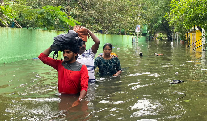 Heavy Rains Kill At Least 12 Before Storm Michaung Makes Landfall On ...