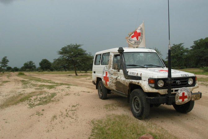 An attack on a humanitarian convoy of the International Committee of the Red Cross in Khartoum killed 2 people and injured 7