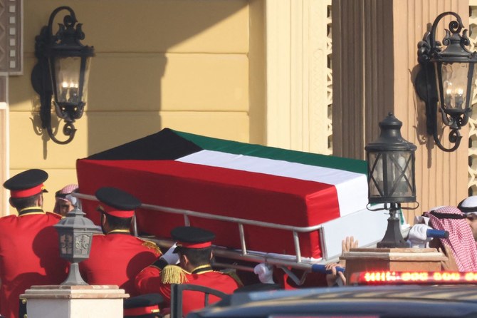 Body of late Kuwaiti Emir Sheikh Nawaf Al-Ahmad laid to rest 