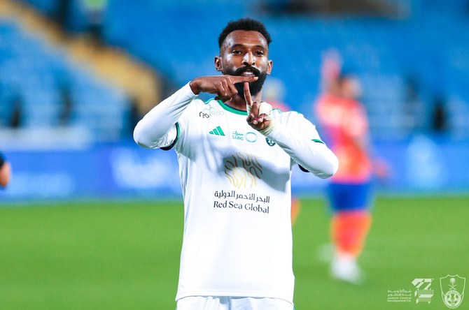 Al-Ahli’s Firas Al-Buraikan shows Saudi striking prowess ranks with foreign superstars