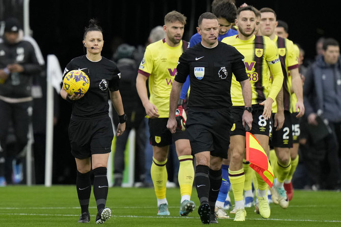 Welch Becomes First Female Referee In English Premier League Arab News