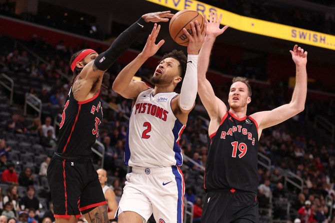 Pistons End NBA Record-tying Losing Streak At 28 Games, Beating Raptors ...