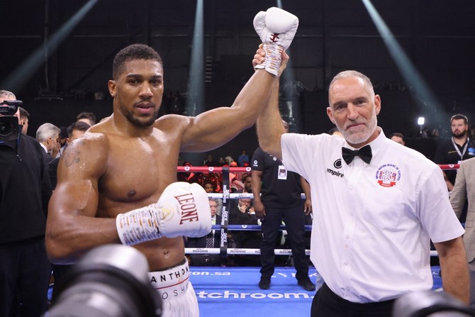 Anthony Joshua set for Riyadh return in March