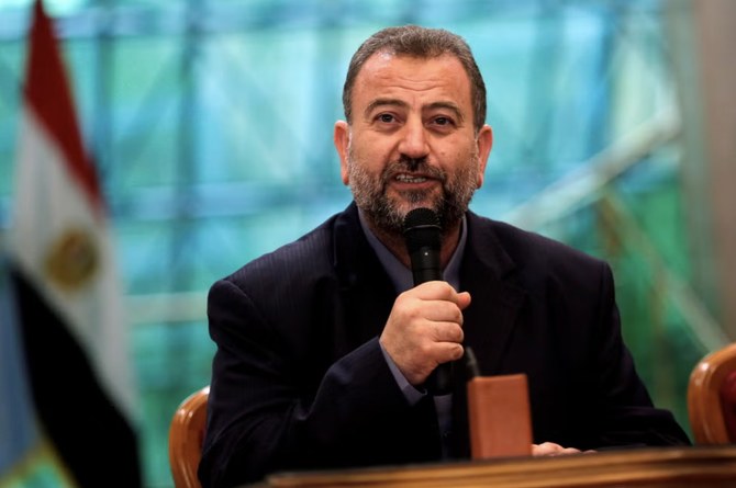 Saleh Al-Arouri was the deputy head of Hamas’ political bureau. (File/Reuters)