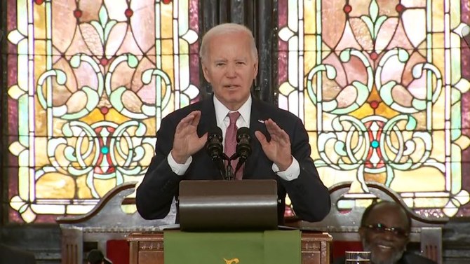 US President Biden interrupted during speech by protesters calling for Gaza ceasefire