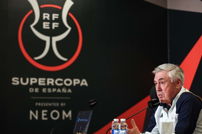 Carlo Ancelotti excited as ‘whole world’ set to watch Spanish Super Cup final in Riyadh