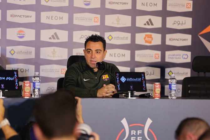 Xavi ‘very happy to be in Saudi Arabia’ as Barcelona aim to retain Spanish Super Cup in another El Clasico