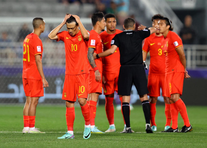 Red-faced China held by debutants Tajikistan at Asian Cup