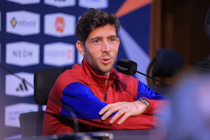 Barcelona captain Sergi Roberto hoping for Riyadh repeat against Real Madrid in Spanish Super Cup final