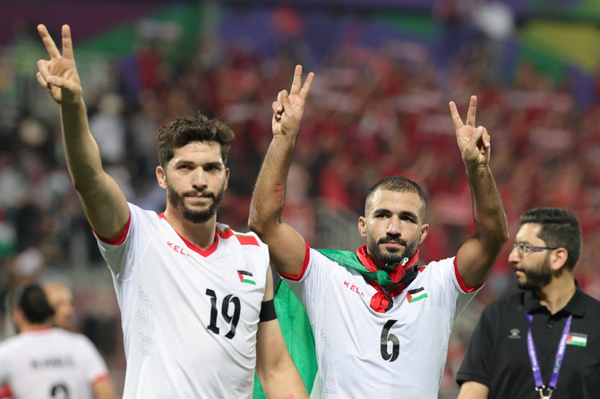 Tears of joy for Palestine players on night of history and emotion