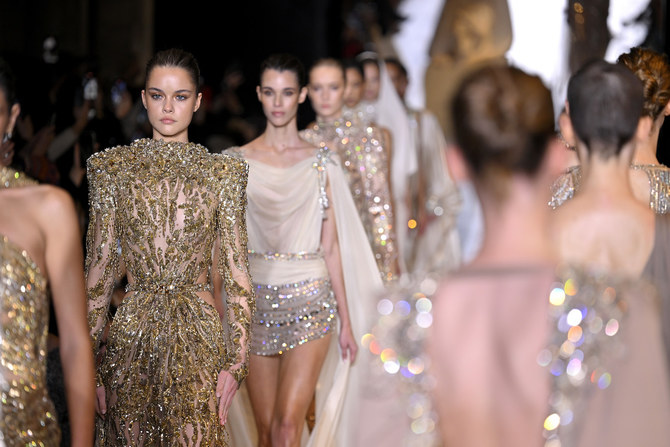 Zuhair Murad presents Spring 2024 haute couture collection in Paris  