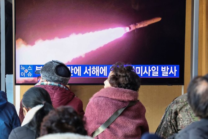 North Korea Fires Cruise Missiles Into Sea, South Korea Says | Arab News