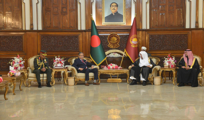 Saudi Shoura Council speaker meets Bangladesh’s president 