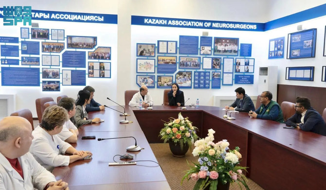 The Saudi Embassy in Kazakhstan provided coordination and follow-up for the team’s visit. (SPA)