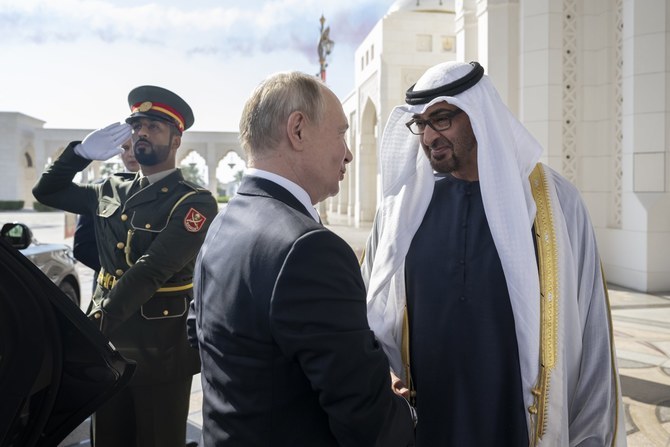 UAE President Has Phone Call With Vladimir Putin | Arab News