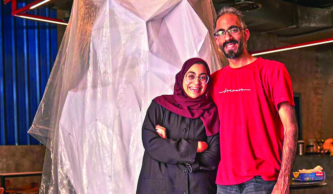 Saudi creative couple pursuing Japanese art dream