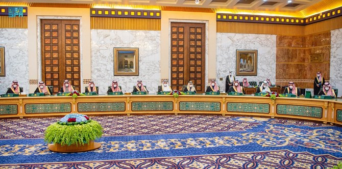 Saudi Arabia’s Cabinet held a meeting on Tuesday. (SPA)