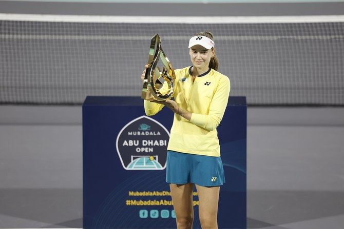 Ruthless Rybakina dispatches Kasatkina to win Mubadala Abu Dhabi Open