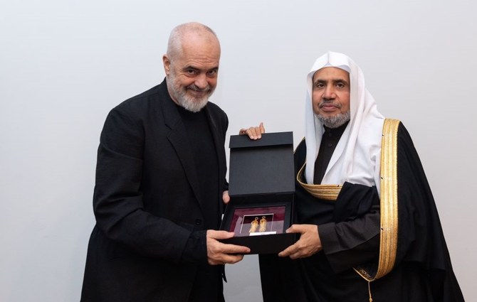 Albania honors MWL chief for promoting global harmony