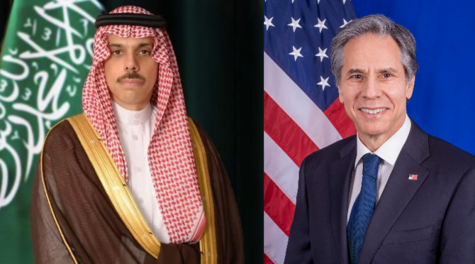 Saudi FM and Blinken discuss developments in Gaza during call