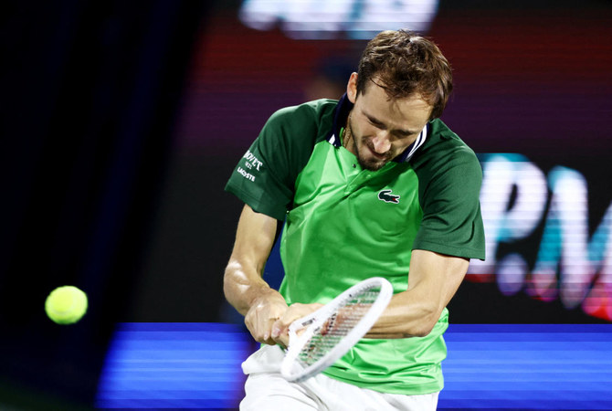 Medvedev cruises into Dubai semifinals