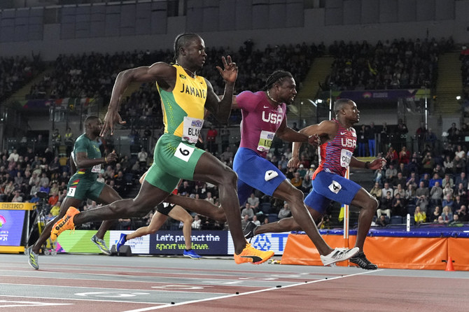 Coleman trumps Lyles, Crouser dominant in World Athletics Indoor Championships