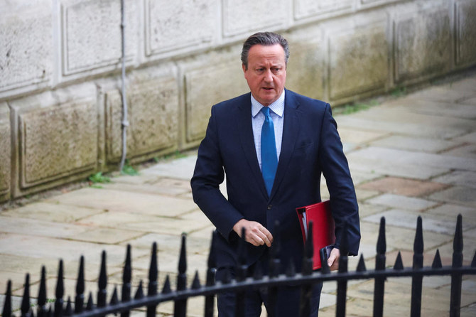 UK’s Cameron describes ‘tough but necessary’ conversation with Israel’s Gantz