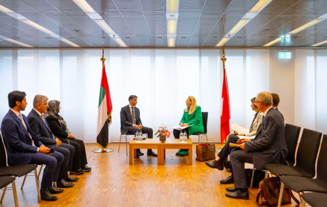 UAE delegation in Switzerland to boost bilateral trade relations