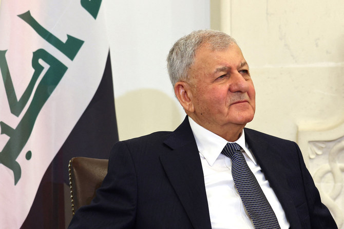 British government has ‘ignored’ the suffering of Palestinians, says Iraqi president