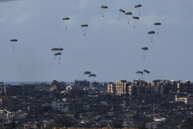 Gaza airdrop ends in deaths for five Palestinian refugees; 10 injured