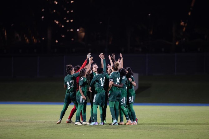 Saudi women’s U-20 football team win against Mauritania