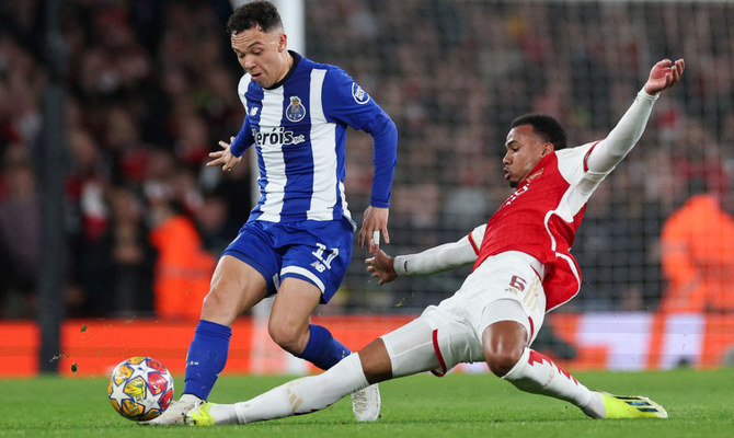 Arsenal beat Porto on penalties to reach Champions League quarterfinals