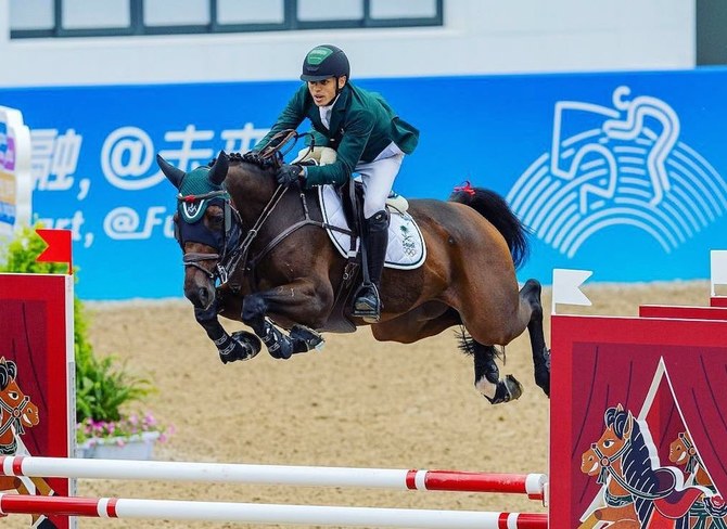 Saudi rider Abdullah Al-Sharbatly secures showjumping World Cup spot