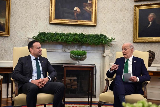 Gaza casts pall over Irish PM’s St. Patrick’s Day talks with Biden