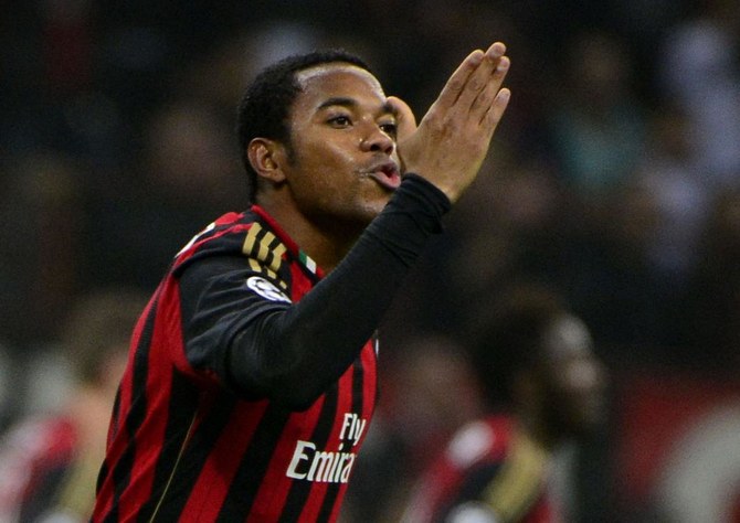 Brazil’s Robinho spends first night in jail for rape