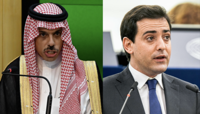 Saudi and French foreign ministers discuss Gaza during call