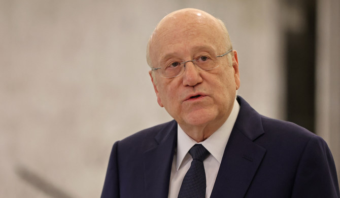 Lebanon’s caretaker prime minister Najib Mikati. (AFP file photo)