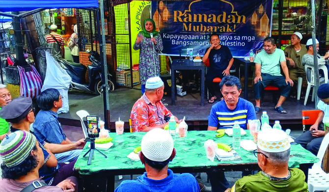 Throughout Ramadan, Filipinos get together for the solidarity iftars known as Duyog Ramadan. (Supplied)