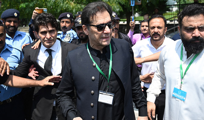 Pakistan court suspends 14-year jail sentences for Imran Khan, wife in graft case