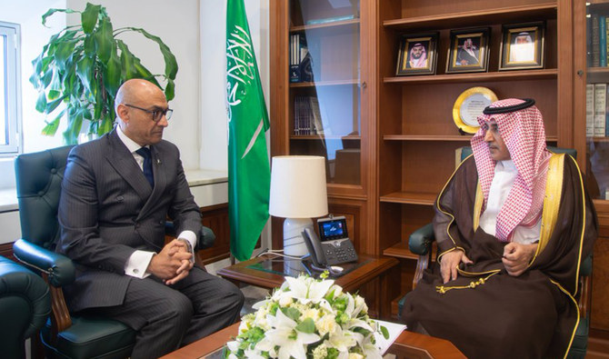 Pakistan envoy meets Saudi deputy minister for political affairs, discusses bilateral relations 