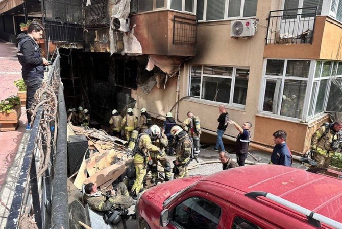 Toll in Istanbul apartment block blaze mounts to 29 dead