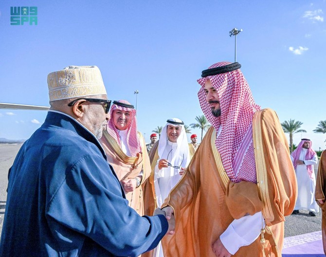 Comoros president arrives in Madinah 