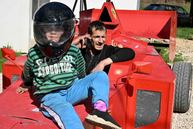 Bosnian Formula One fan brings speed dreams to the mountains