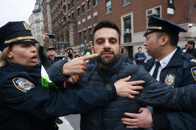 Over 100 pro-Palestinian protesters arrested from New York’s Columbia campus